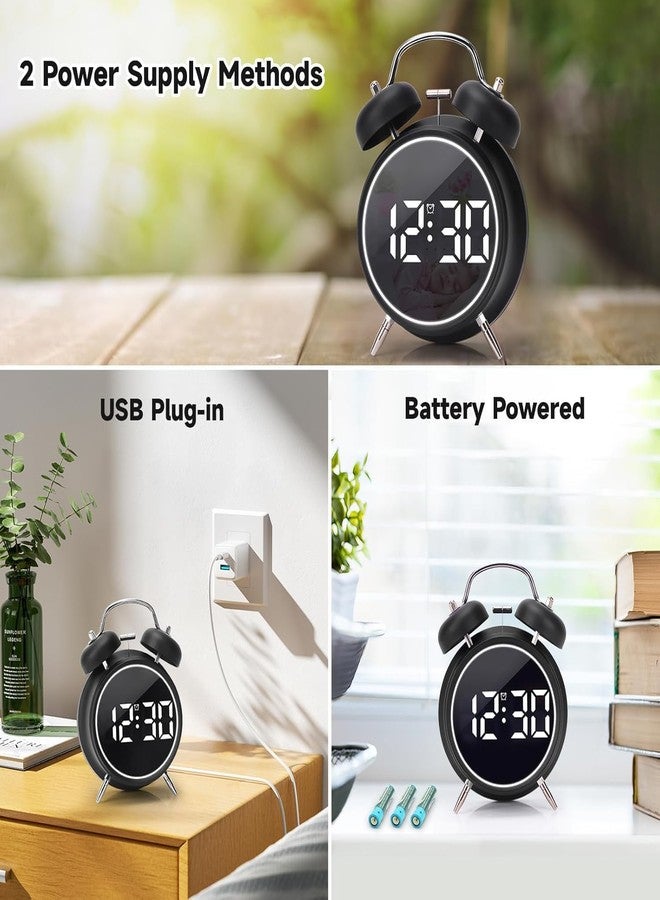 MAPPLE CREATION Kids Digital Alarm Clock for Kids Bedroom, Wake Up Alarm Clock, Bedside Clock Children's Sleep Trainier Wake Up Night Light Boys Girls Birthday Gifts, Table Clock - Image 4